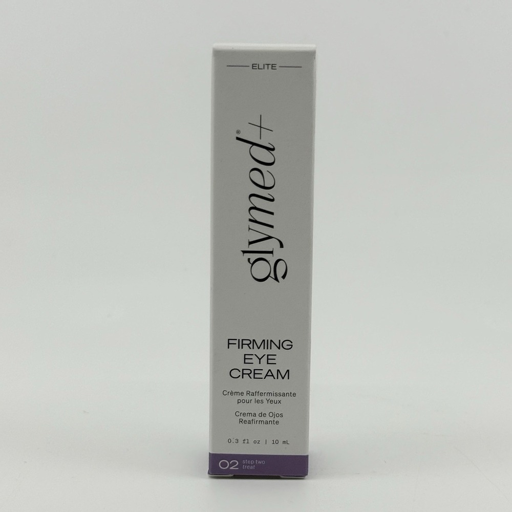 GlyMed Plus Firming Eye Cream 10ml 0.3oz Elite Series Step 02 NEW SEALED